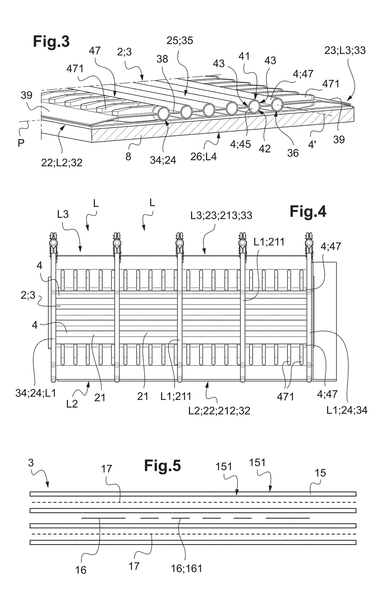 System for thermal comfort of animals in a livestock farming enclosure