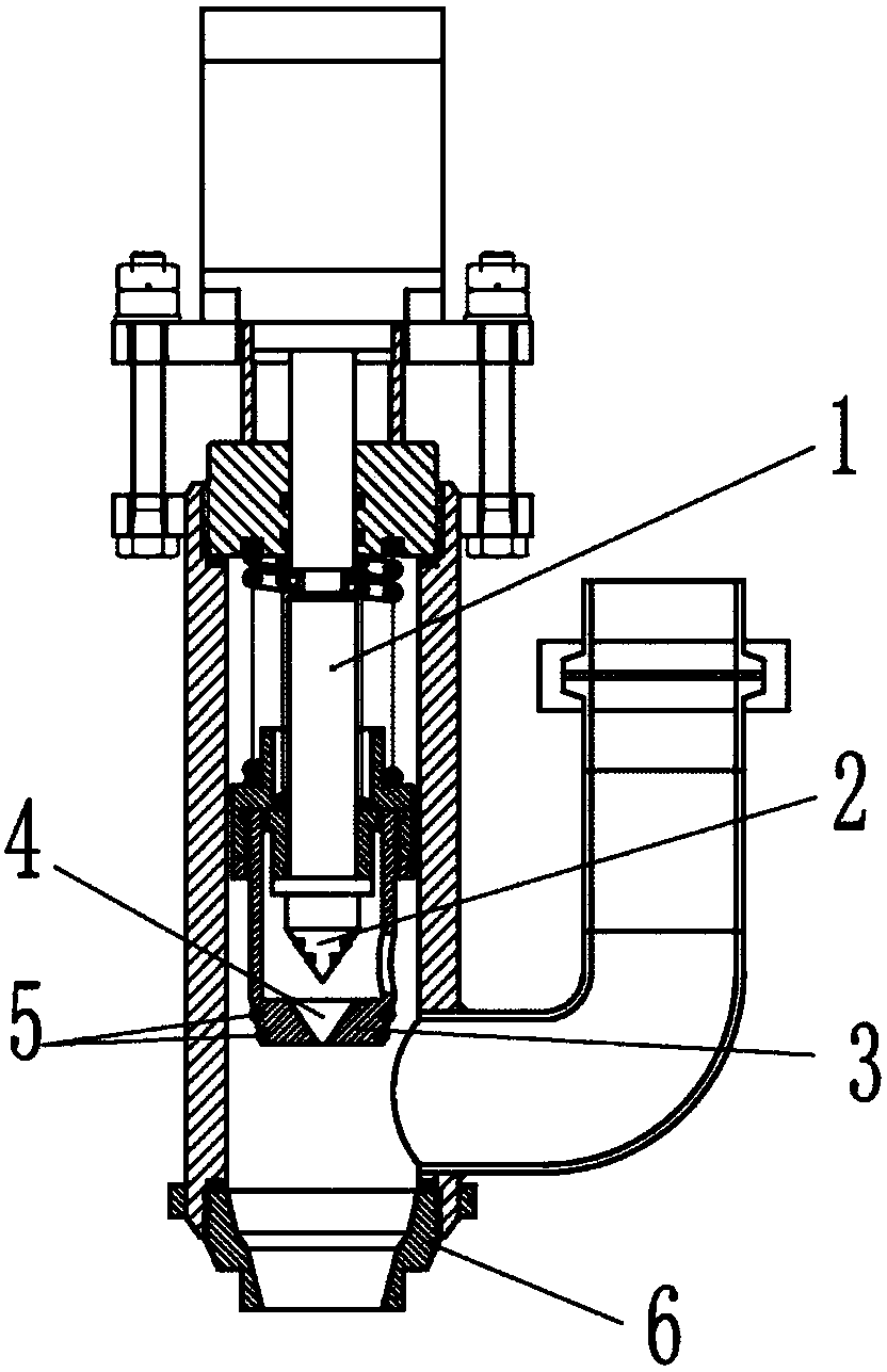 A sputter-proof flow-adjustable batching valve