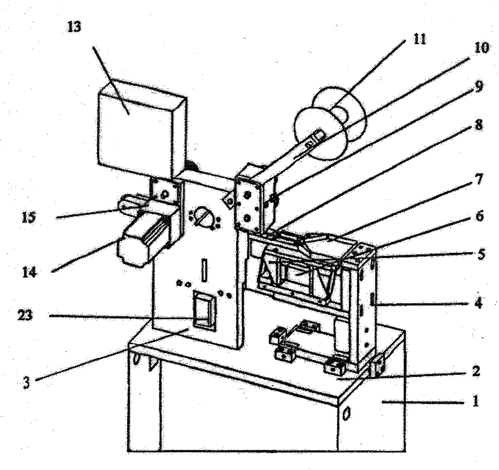 Crystal trinket embedding machine