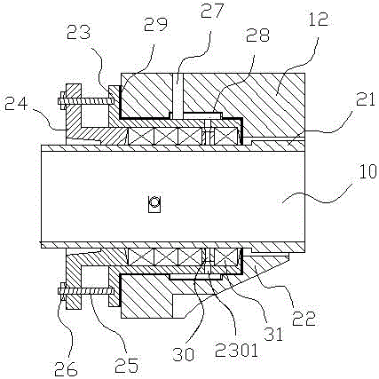 Singe-stage double-suction split case pump with good sealing performance