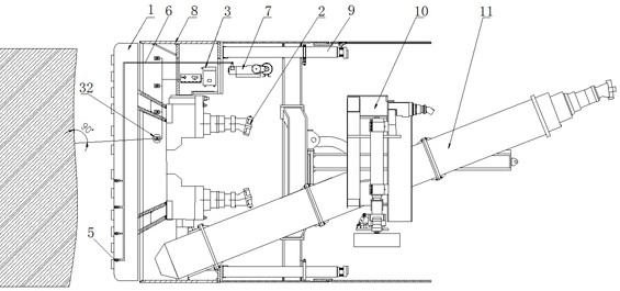 A hobless hard rock tunneling machine using laser and liquid nitrogen jet to break rock