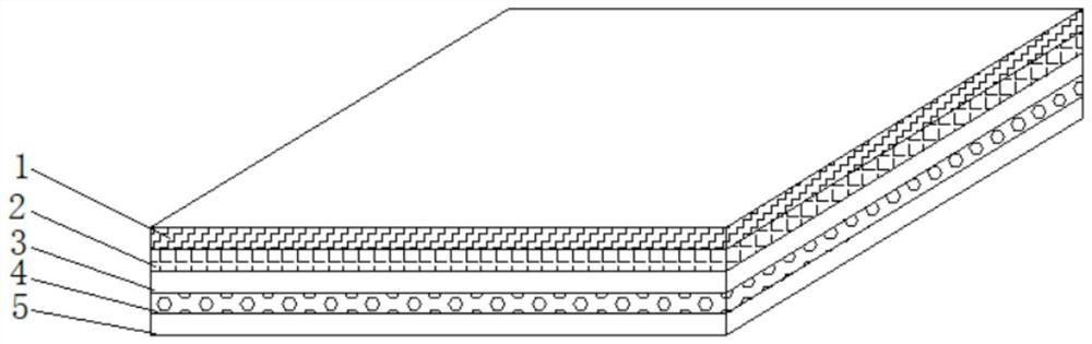 Environment-friendly pet film sheet with high extension plasticity