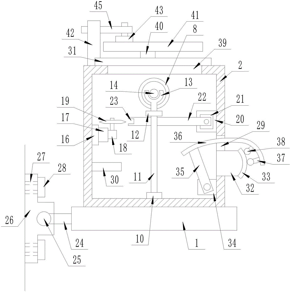 Device for delivering toilet paper in fixed length mode in public place