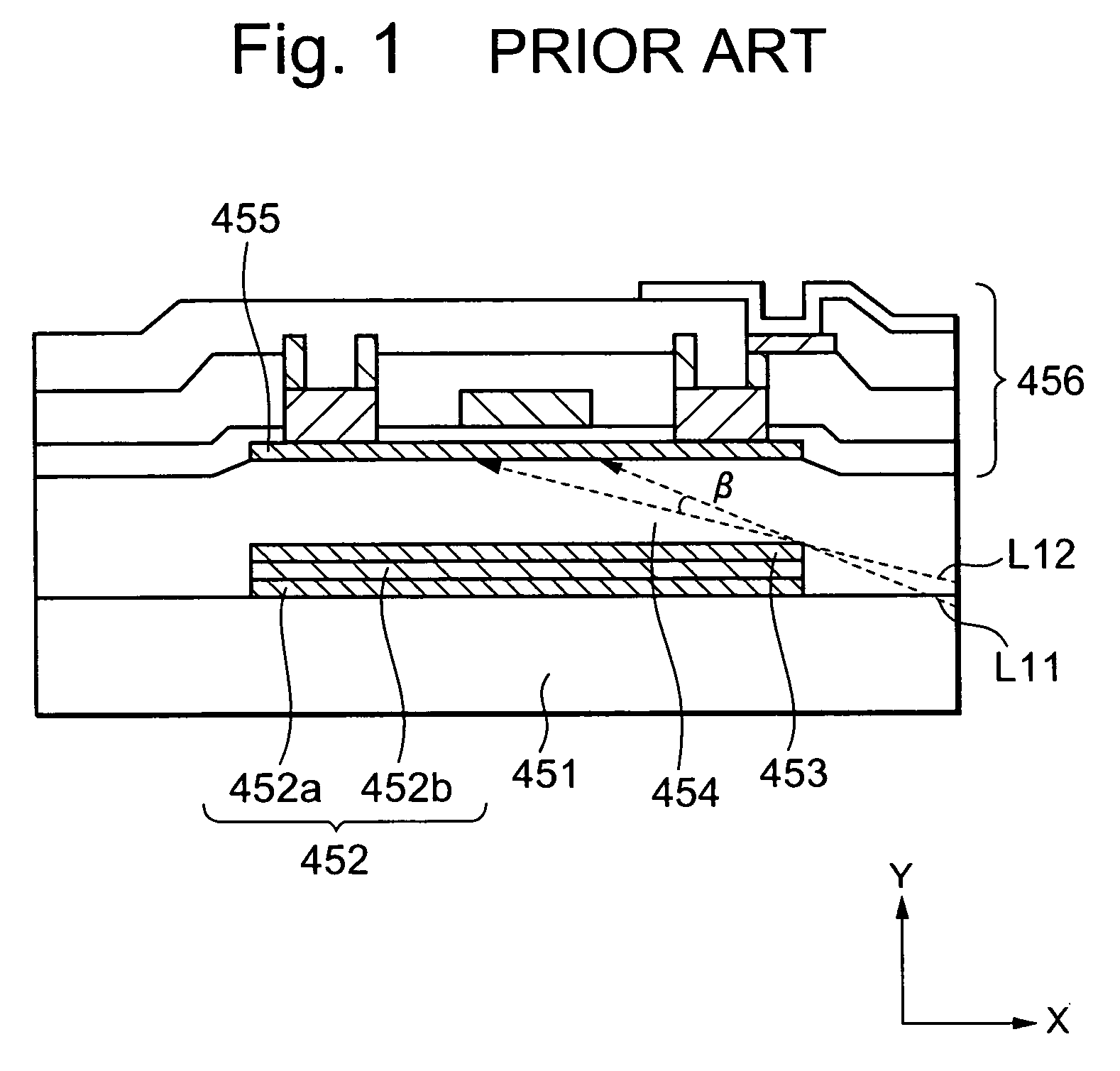 Thin film transistor, TFT substrate and liquid crystal display unit