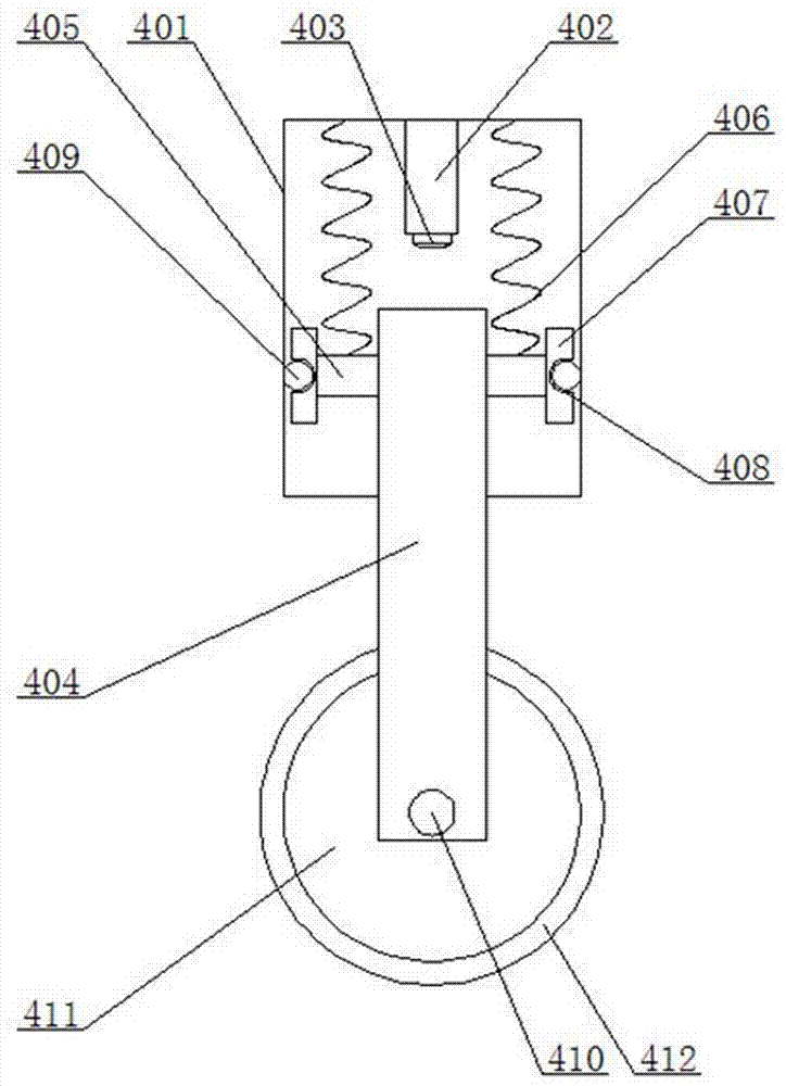 New energy charge pile with reminding function