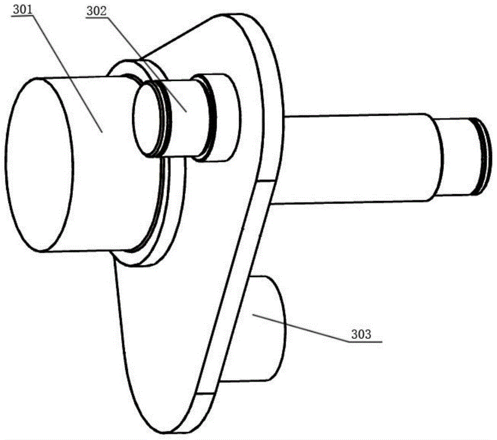 A wheel milling machine rocker mechanism capable of lifting and turning