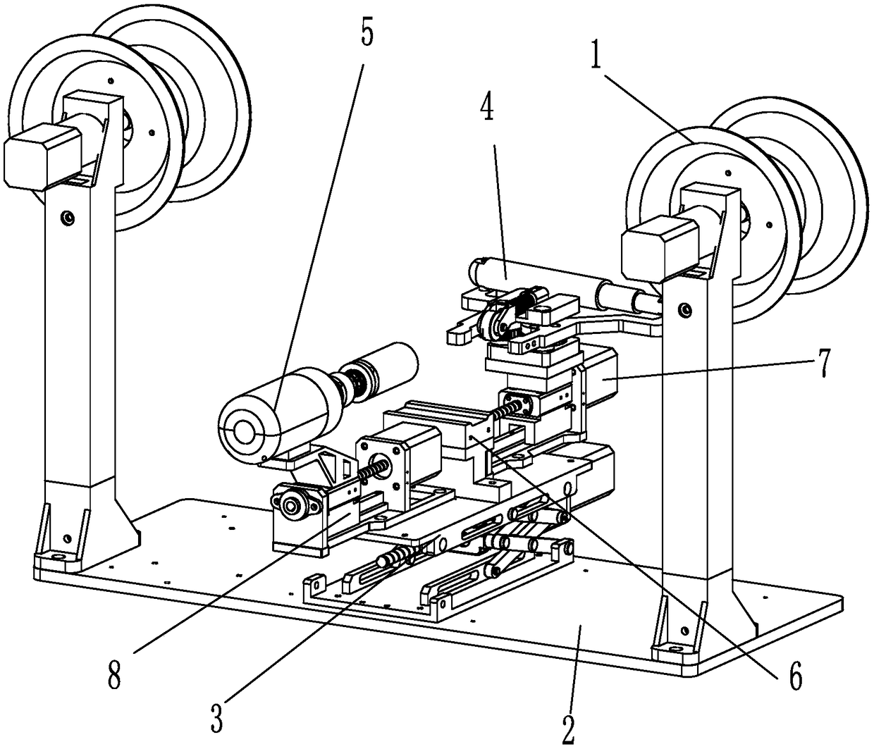 Hinged damper disassembly and assembly device and method