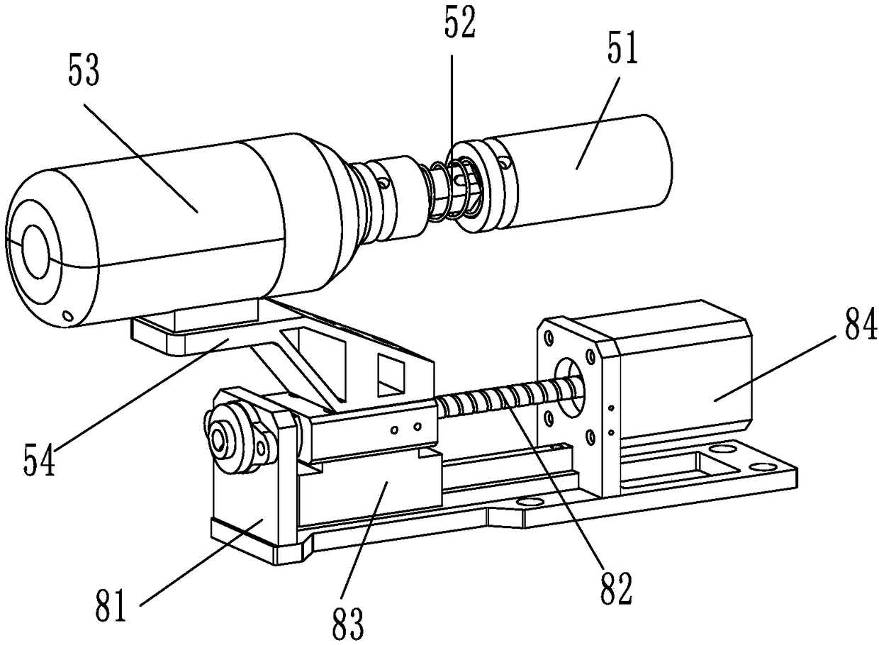 Hinged damper disassembly and assembly device and method