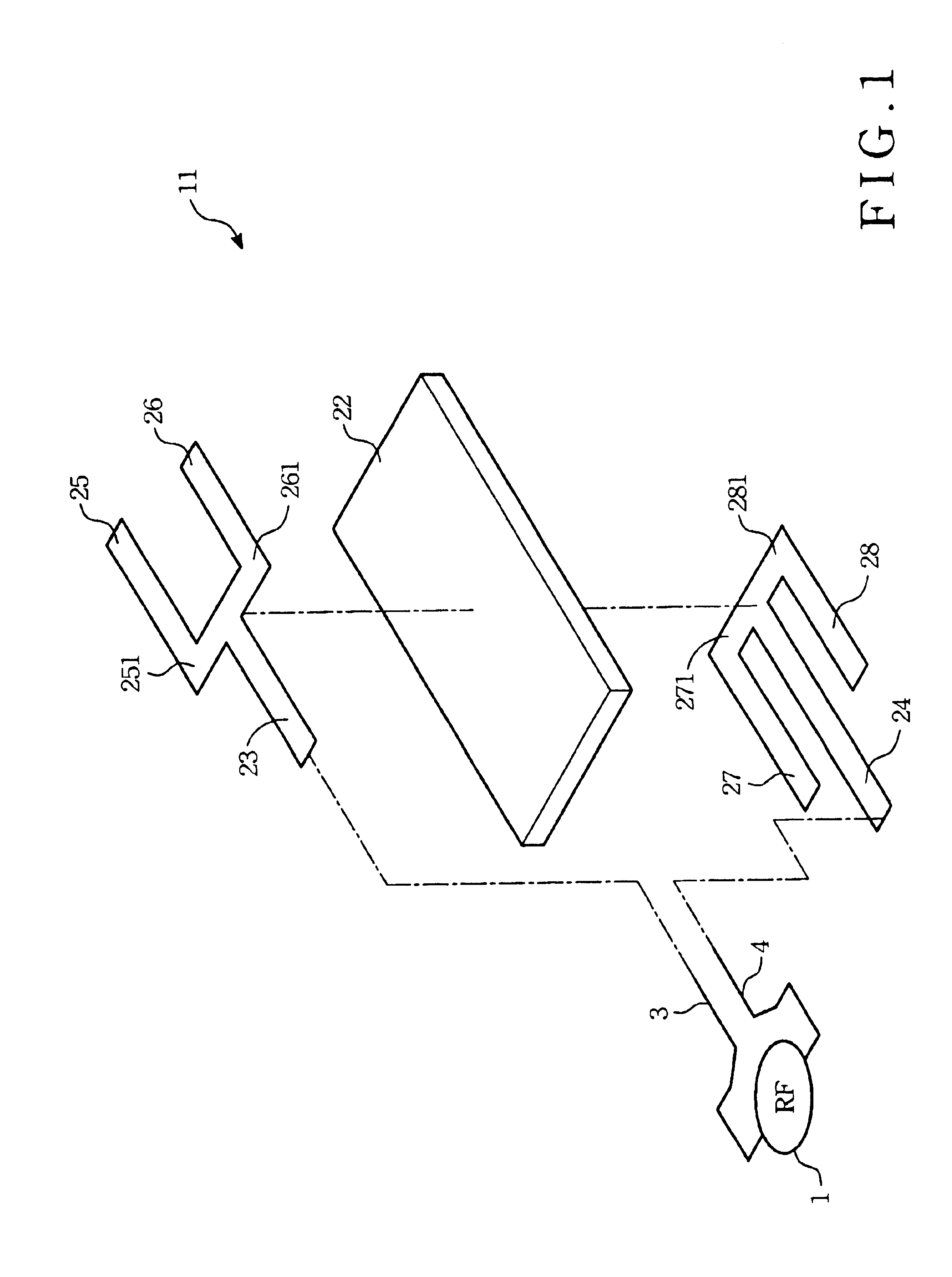 Multi-frequency printed antenna