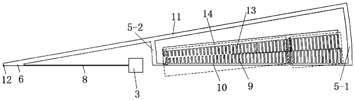 MEMS driver based on zipper teeth and working method of MEMS driver