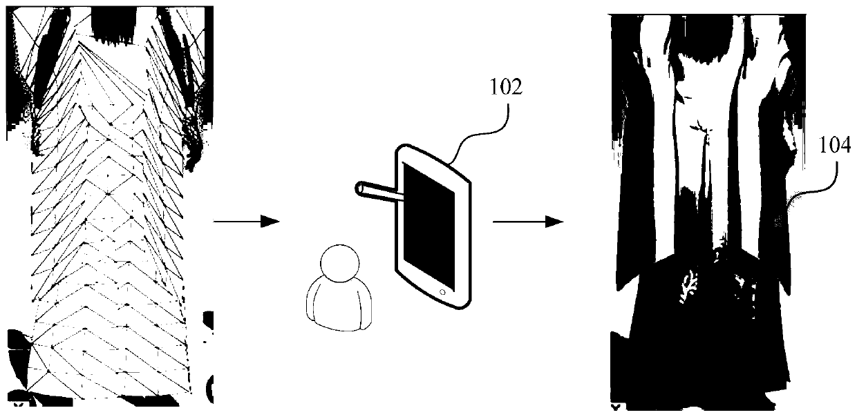 Cloth animation generation method and device and computer readable storage medium