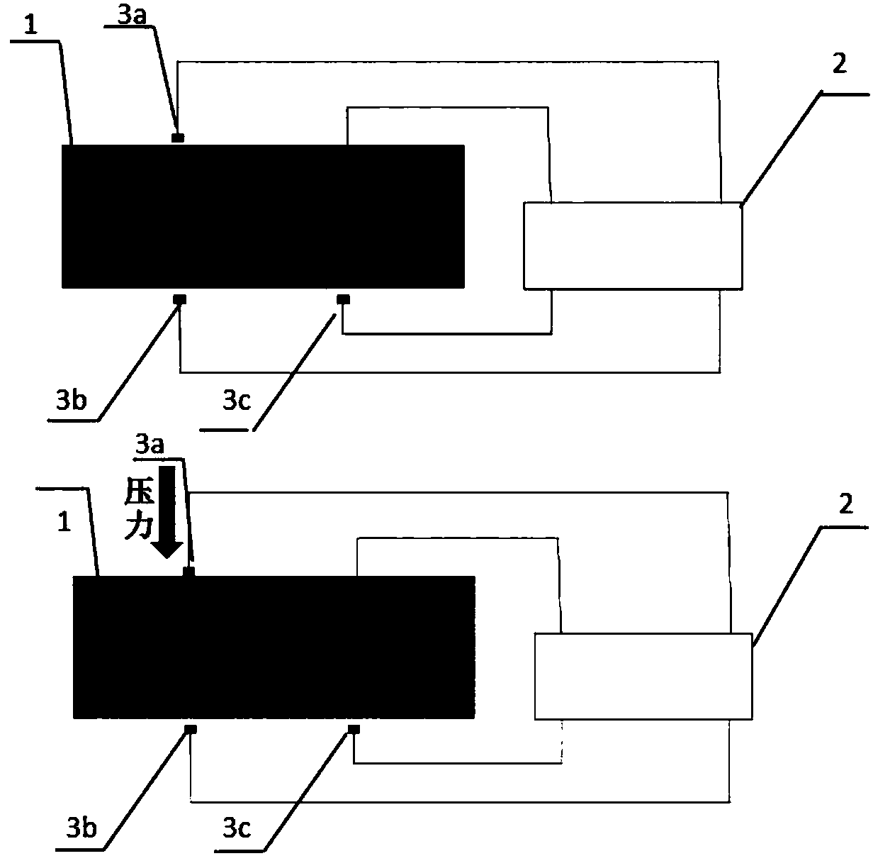 Aerogel pressure sensor