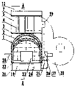 Air heating furnace