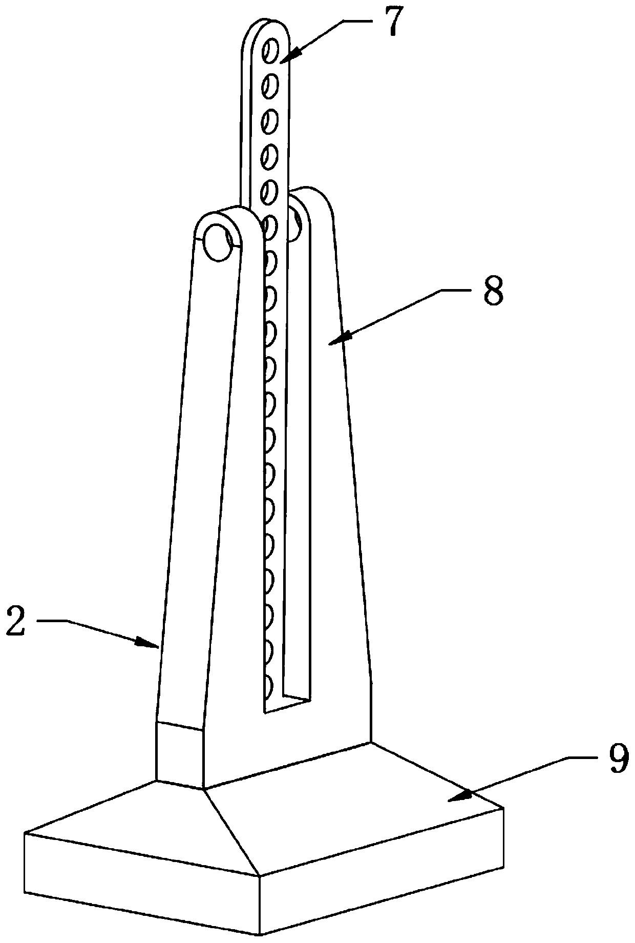 Energy-saving LED lamp convenient to adjust