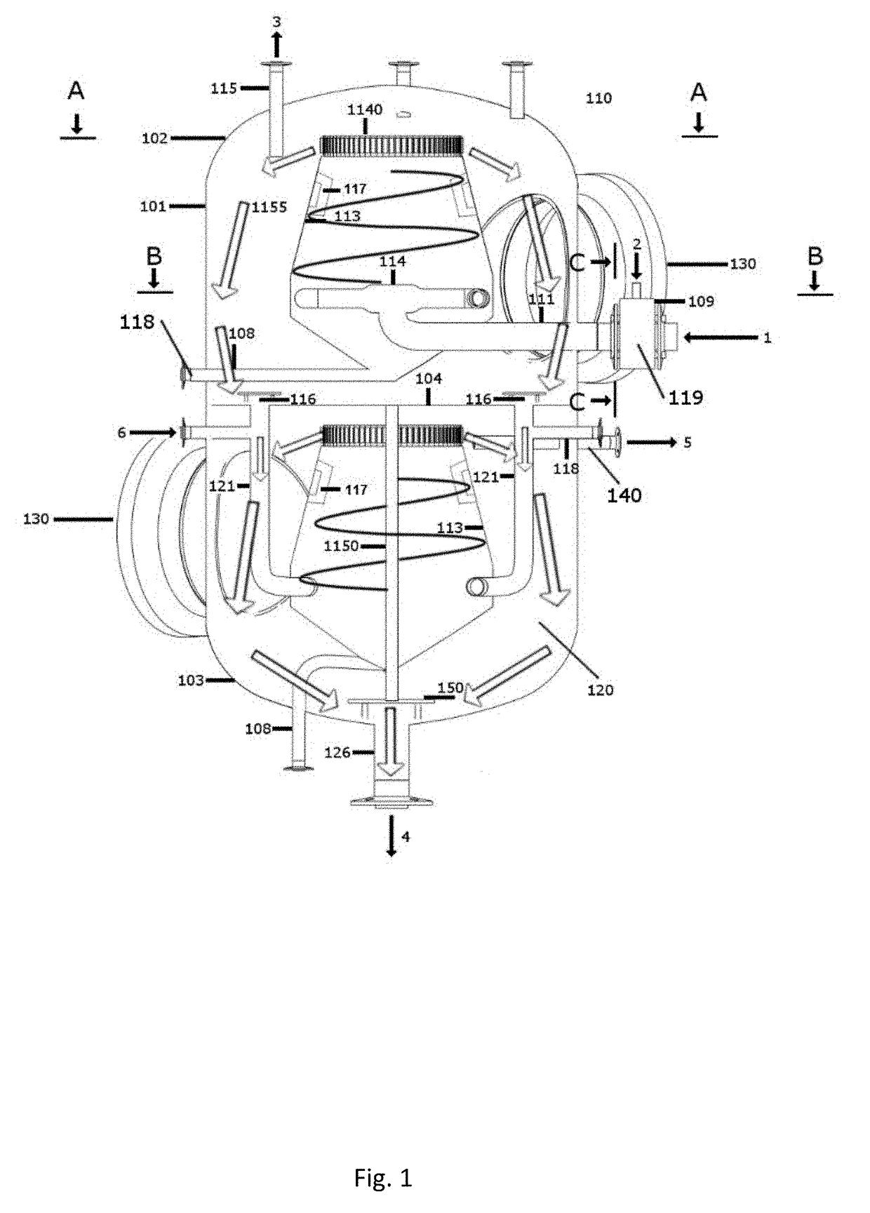 Hydrocarbon-water separator