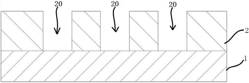 Test method of bottom defect etched by hard mask