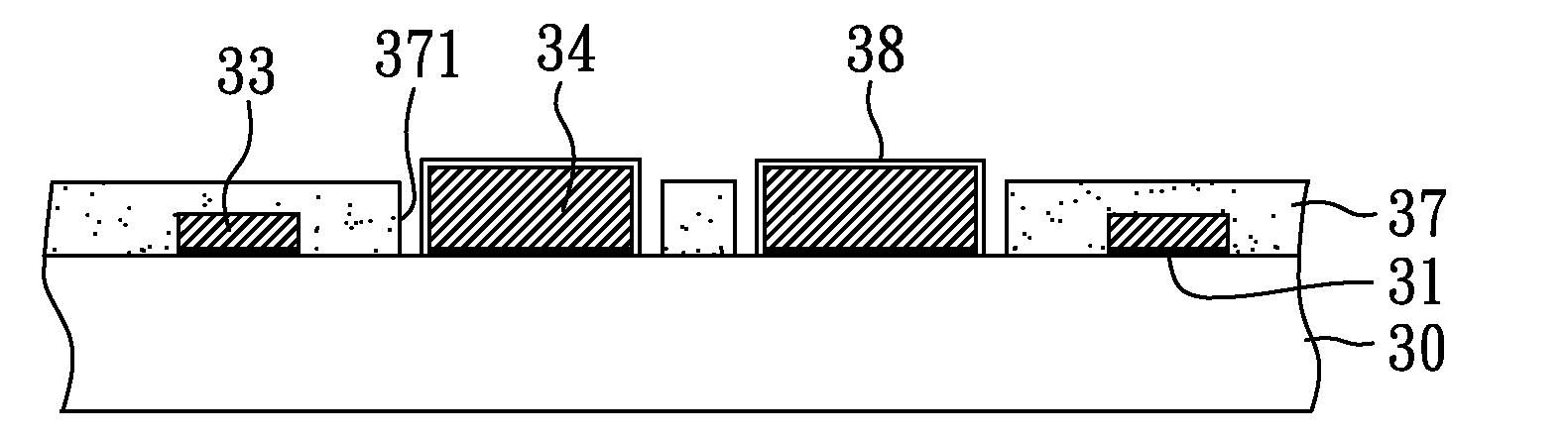 Packaging substrate structure and method for manufacturing the same