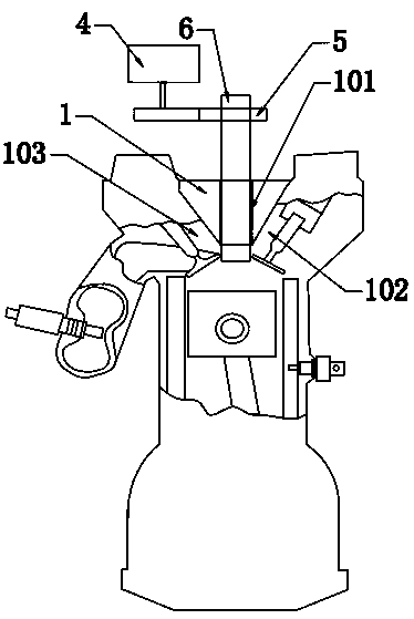 Homogeneous compression ignition internal combustion engine and its control system and control method