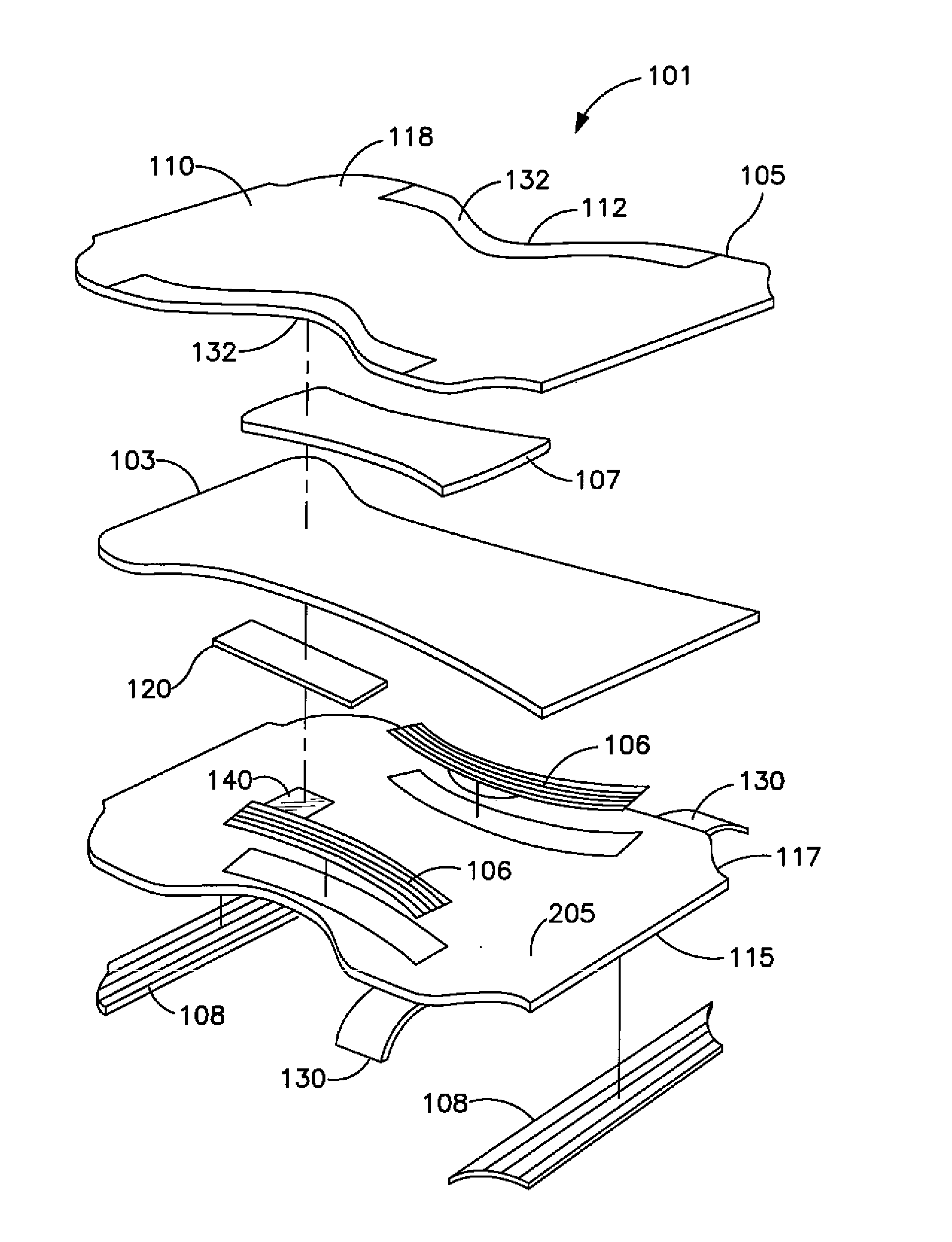 Wetness Sensor for Use in an Absorbent Article