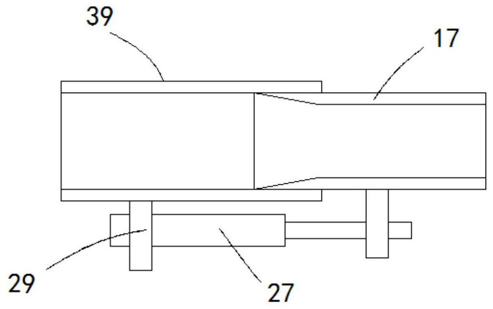 Luggage compartment mold pressing device with high processing efficiency and mold pressing process thereof