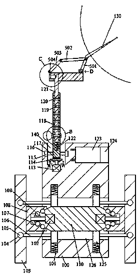 Satellite ground uplink system for communication satellite