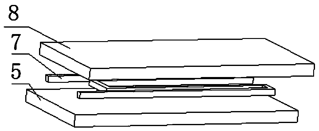 Near-field direct-writing technology-based micronano resistor strain gauge fabrication method and strain gauge