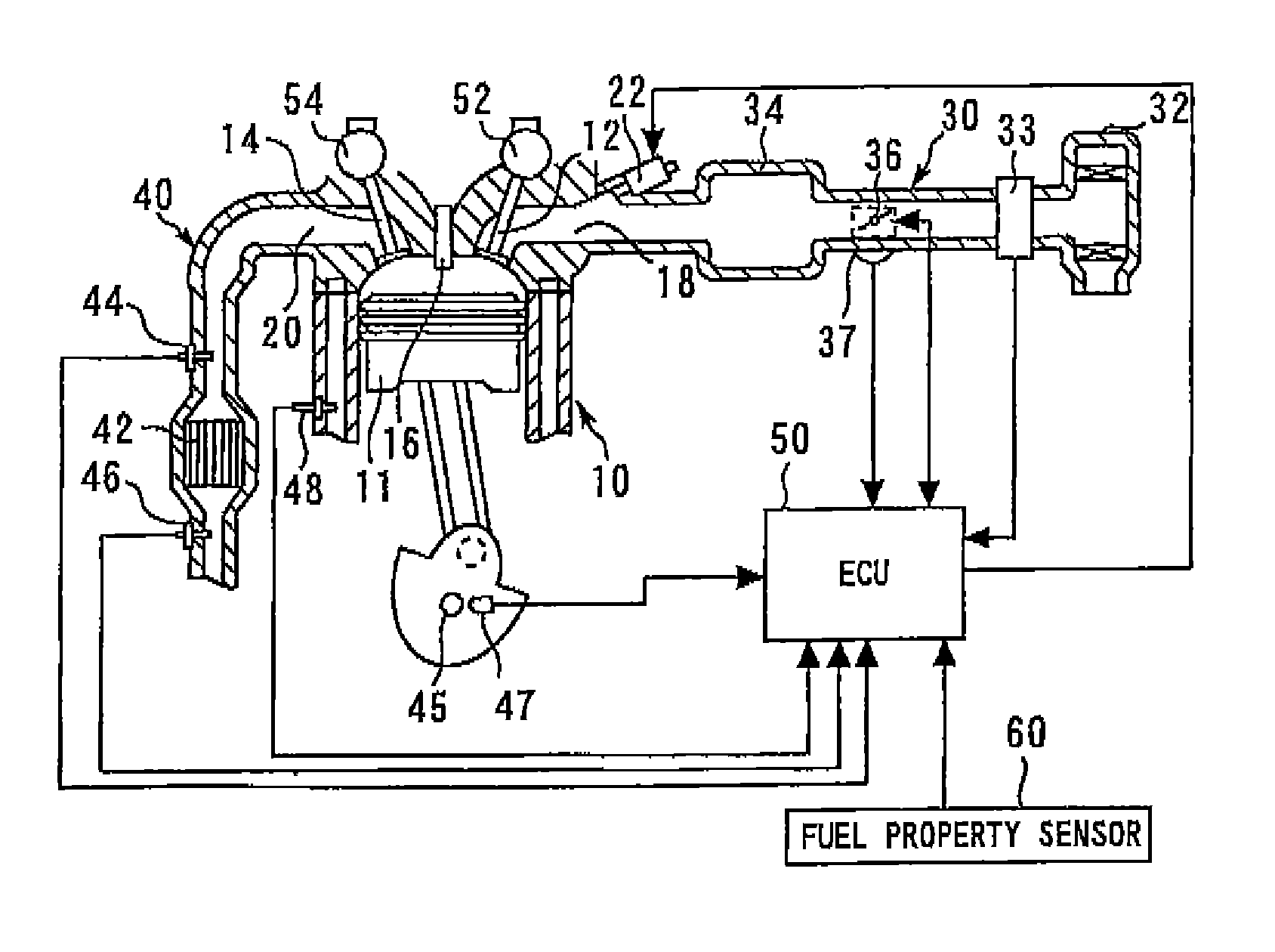 Exhaust emission control device for internal combustion engine