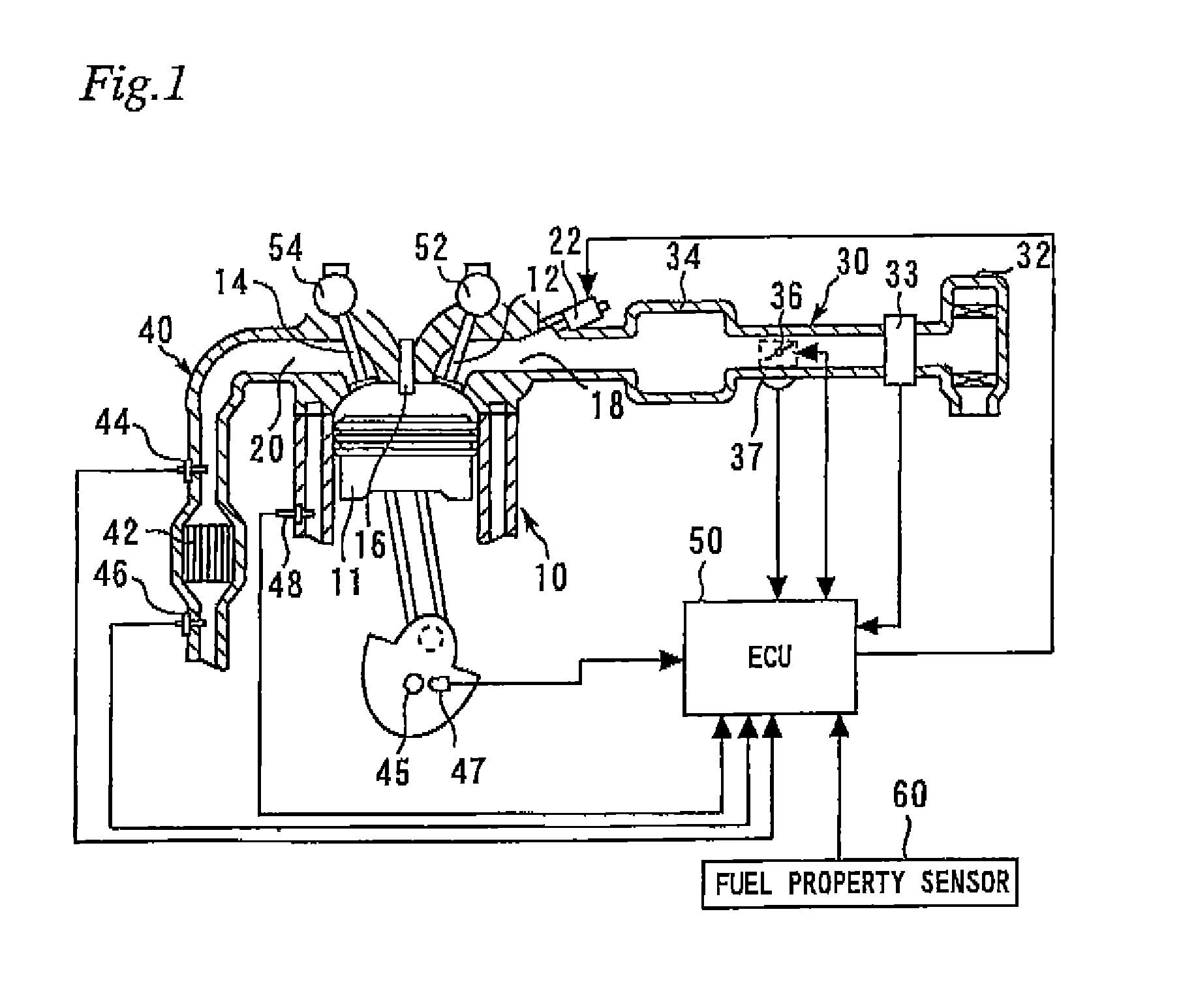 Exhaust emission control device for internal combustion engine