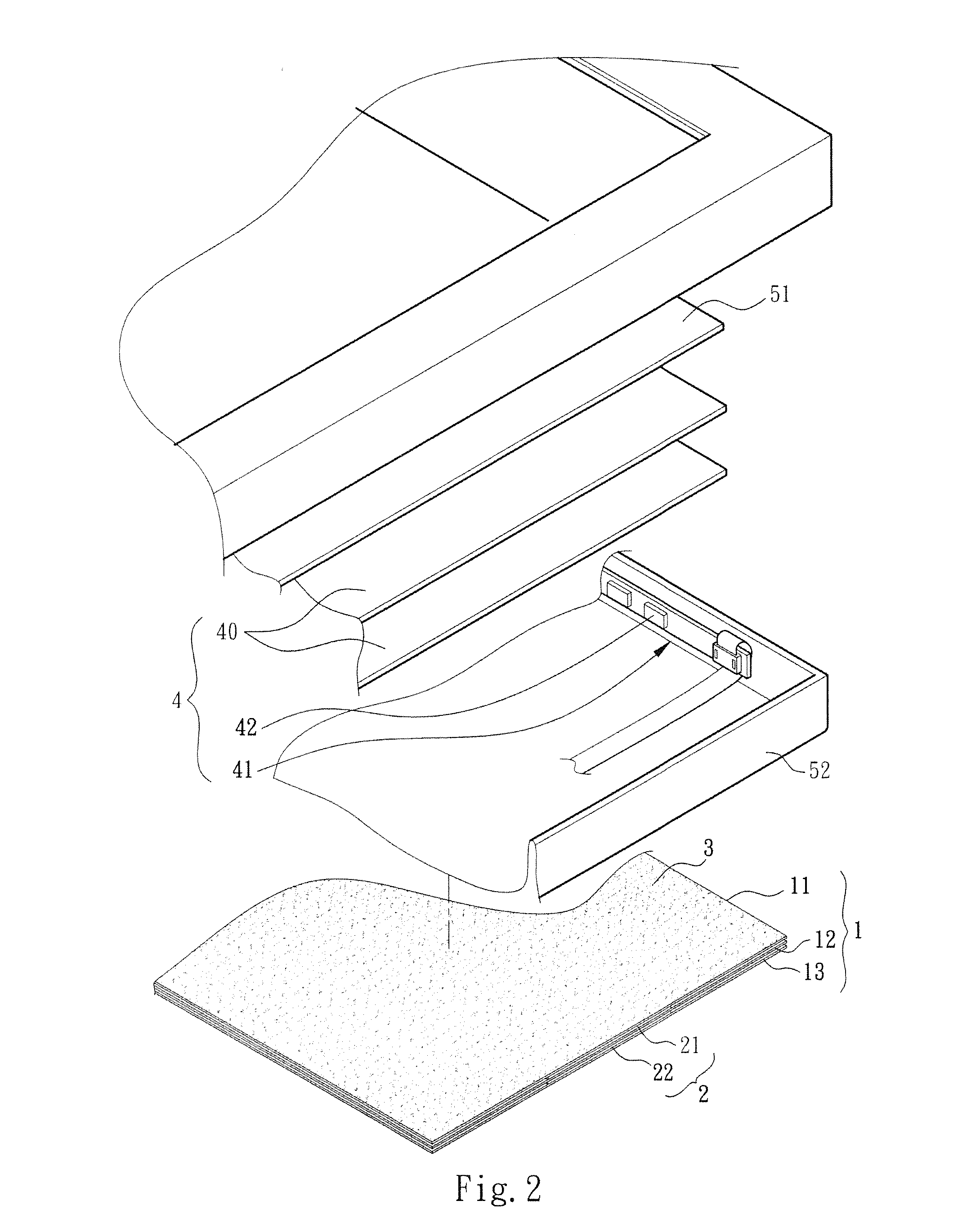 Complex heat dissipation assembly for backlight module