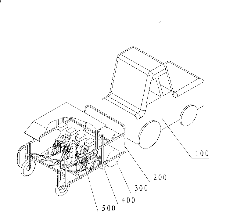 Pot seedling planting device and pot seedling transplanting machine with the same