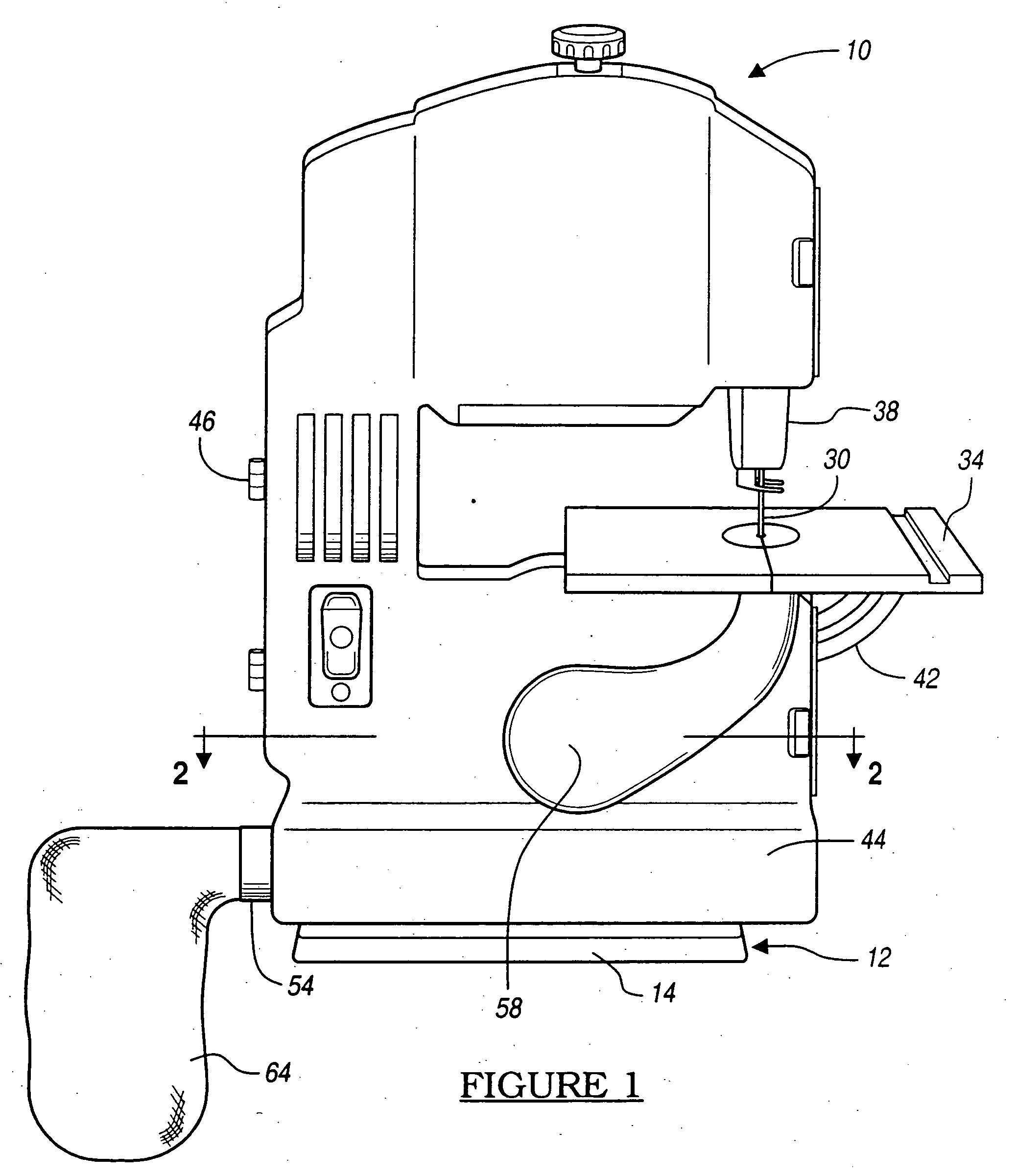 Motor driven wood working tool with vacuum feature