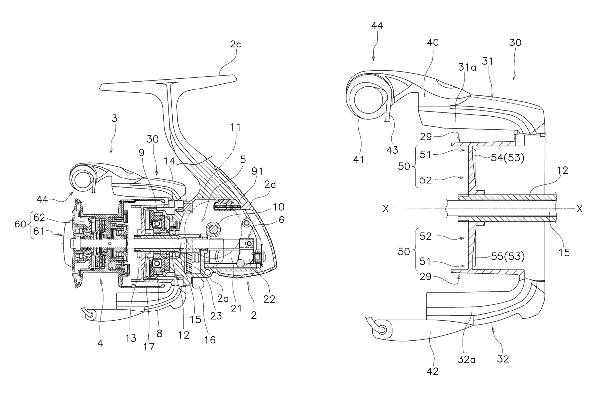 Spinning reel rotor and spinning reel