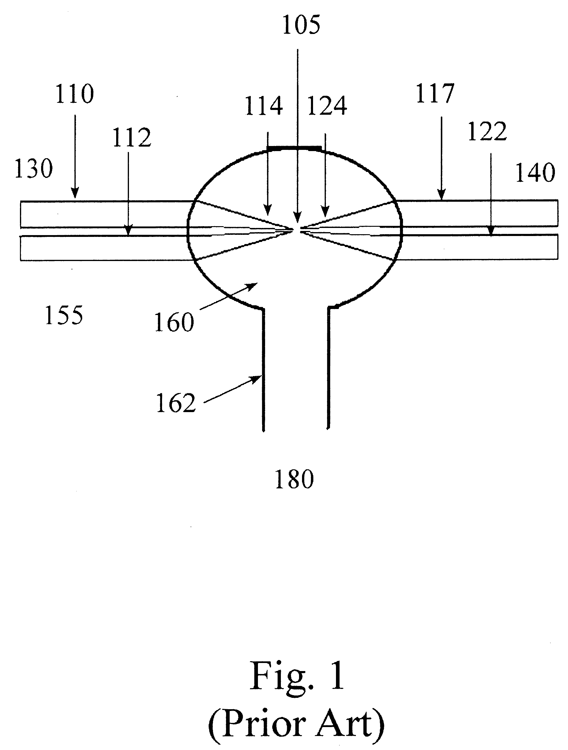 Sampling system for use with surface ionization spectroscopy