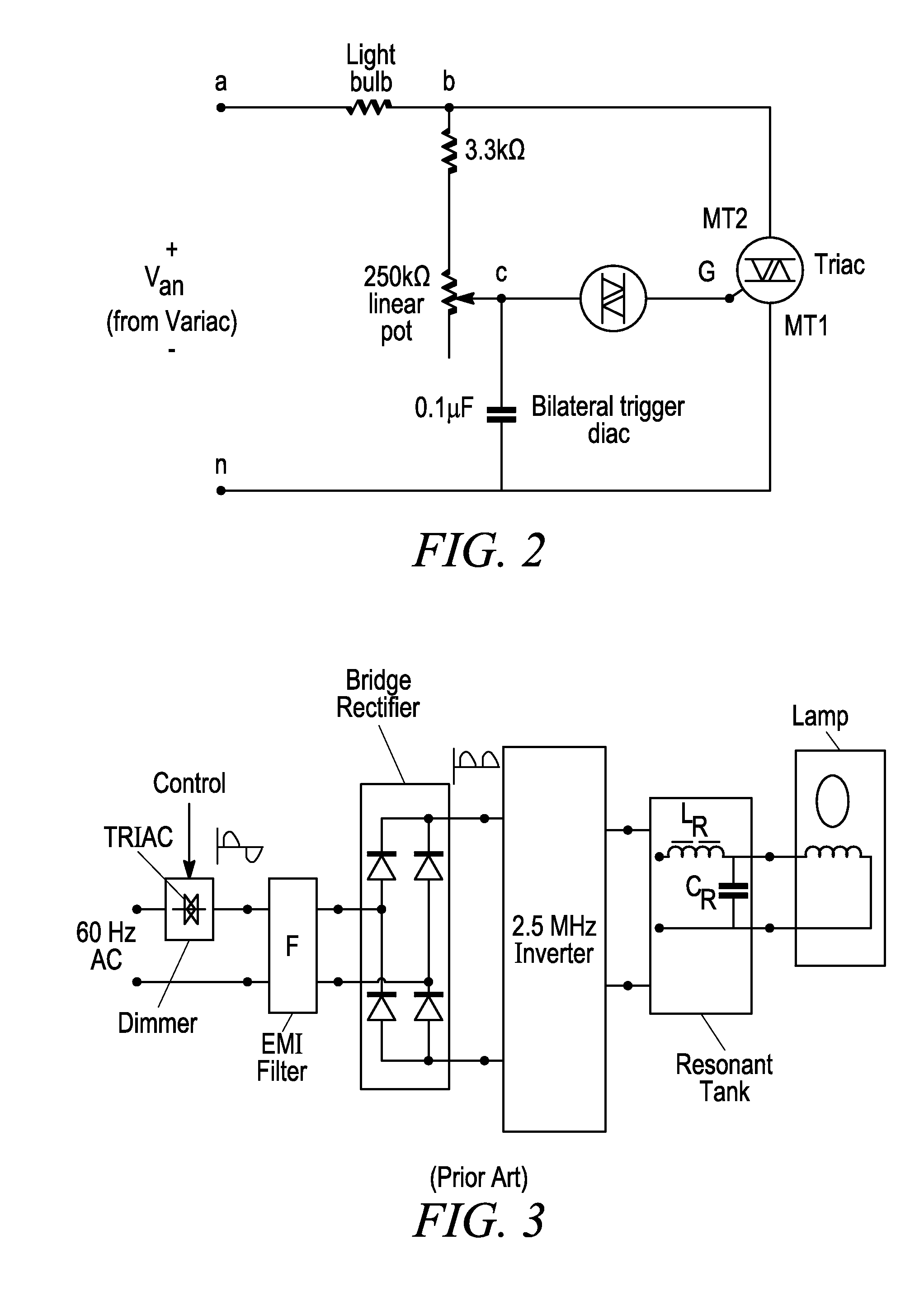 RF induction lamp with ferrite isolation system