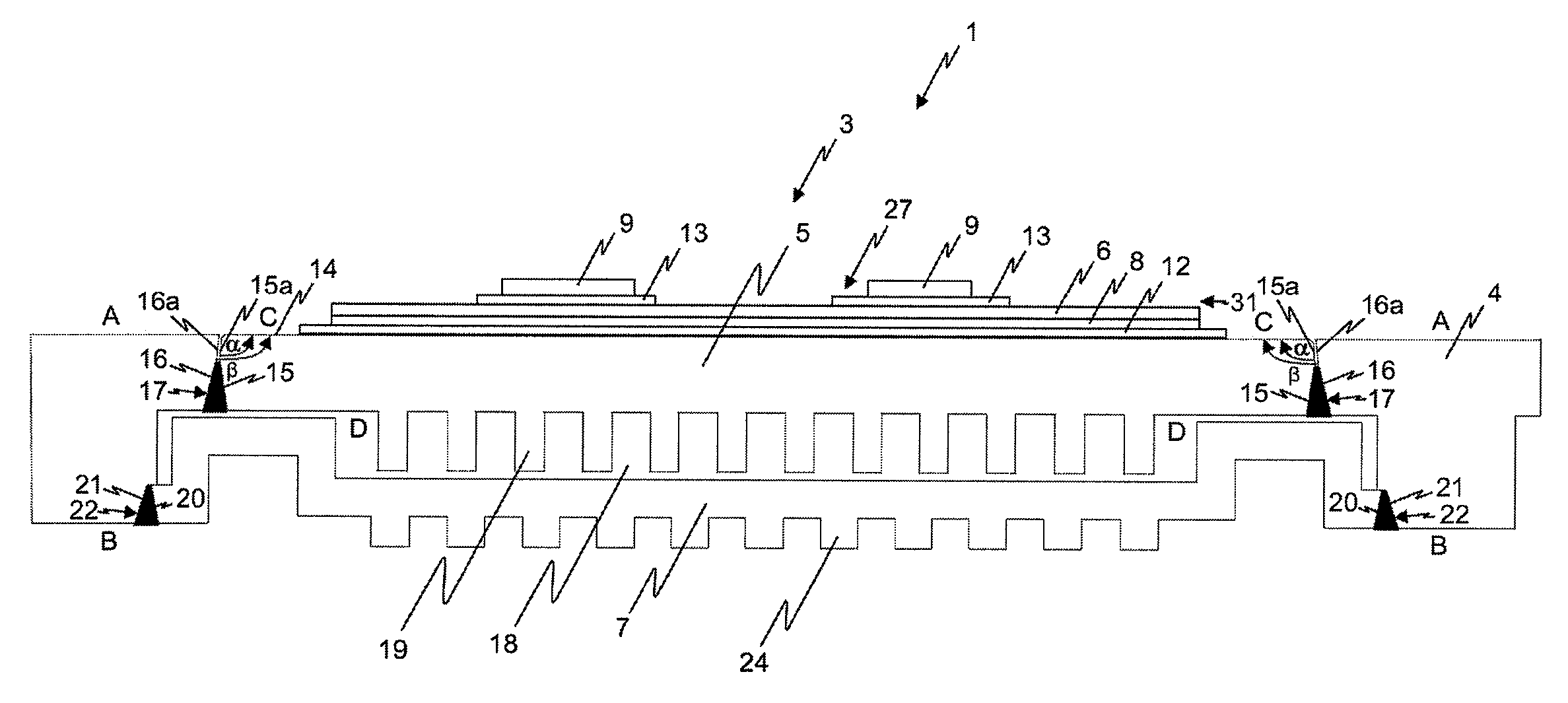 Power semiconductor device and method for producing a power semiconductor device