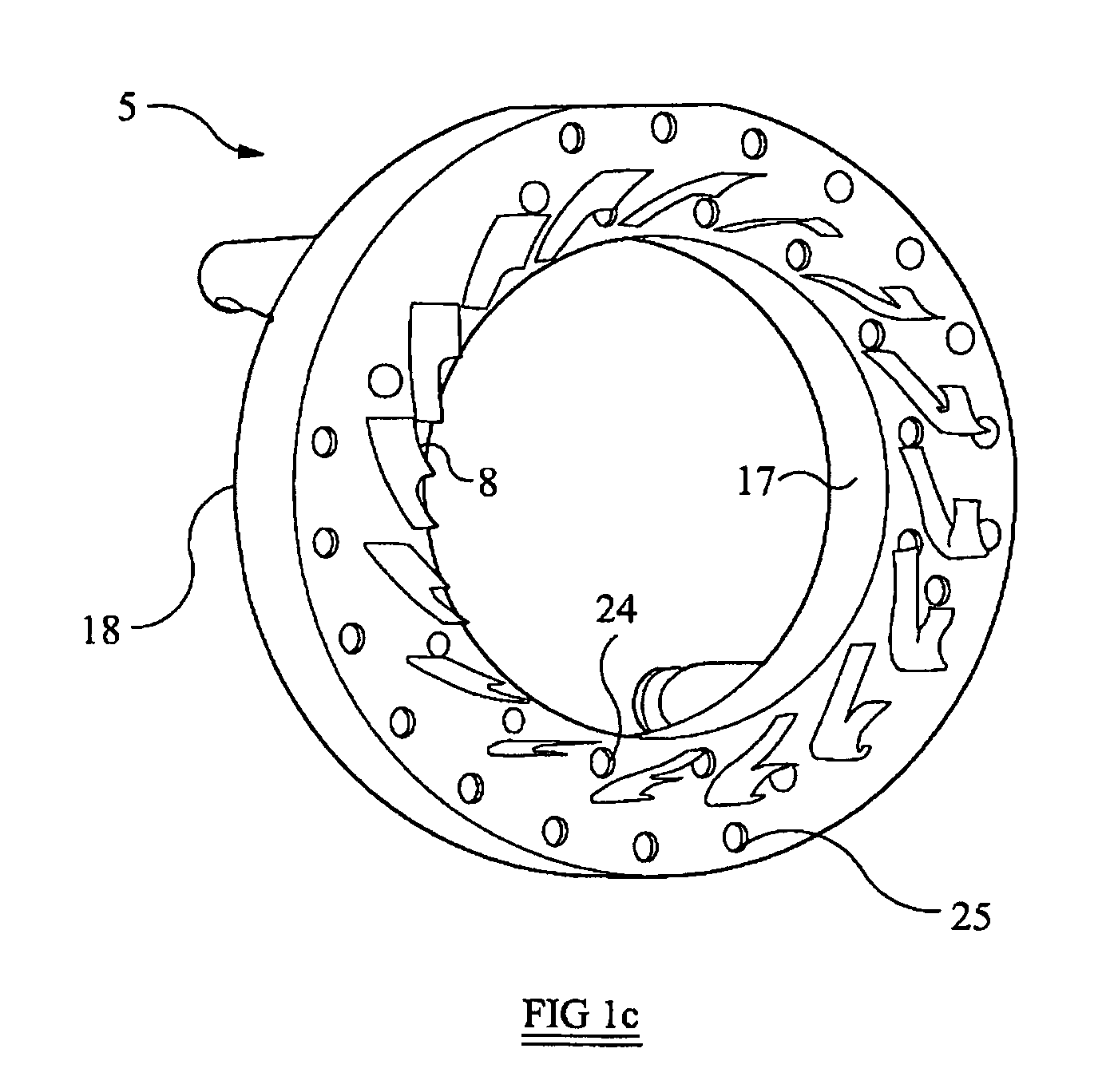 Variable geometry turbine