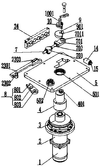 Cam-linkage thumbing mechanism of multi-shot primer ignition quality tester