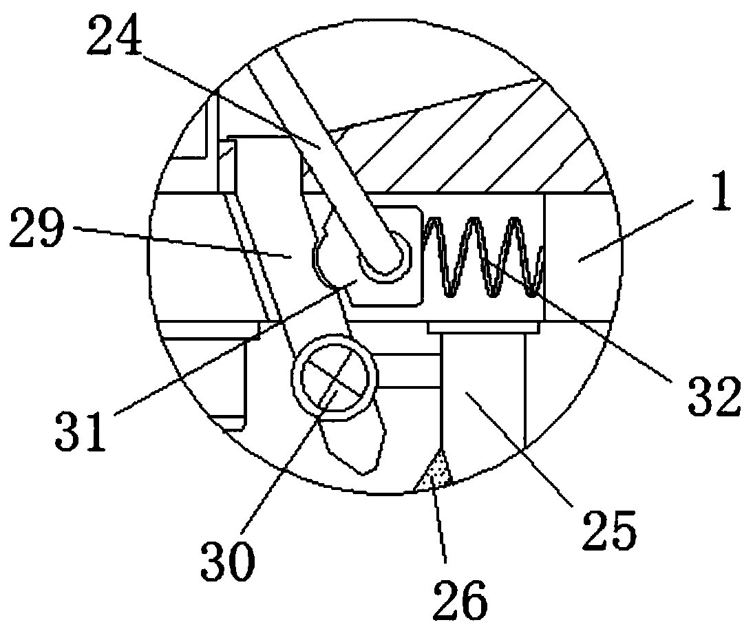 Municipal engineering road crack filling device capable of filling according to crack radian