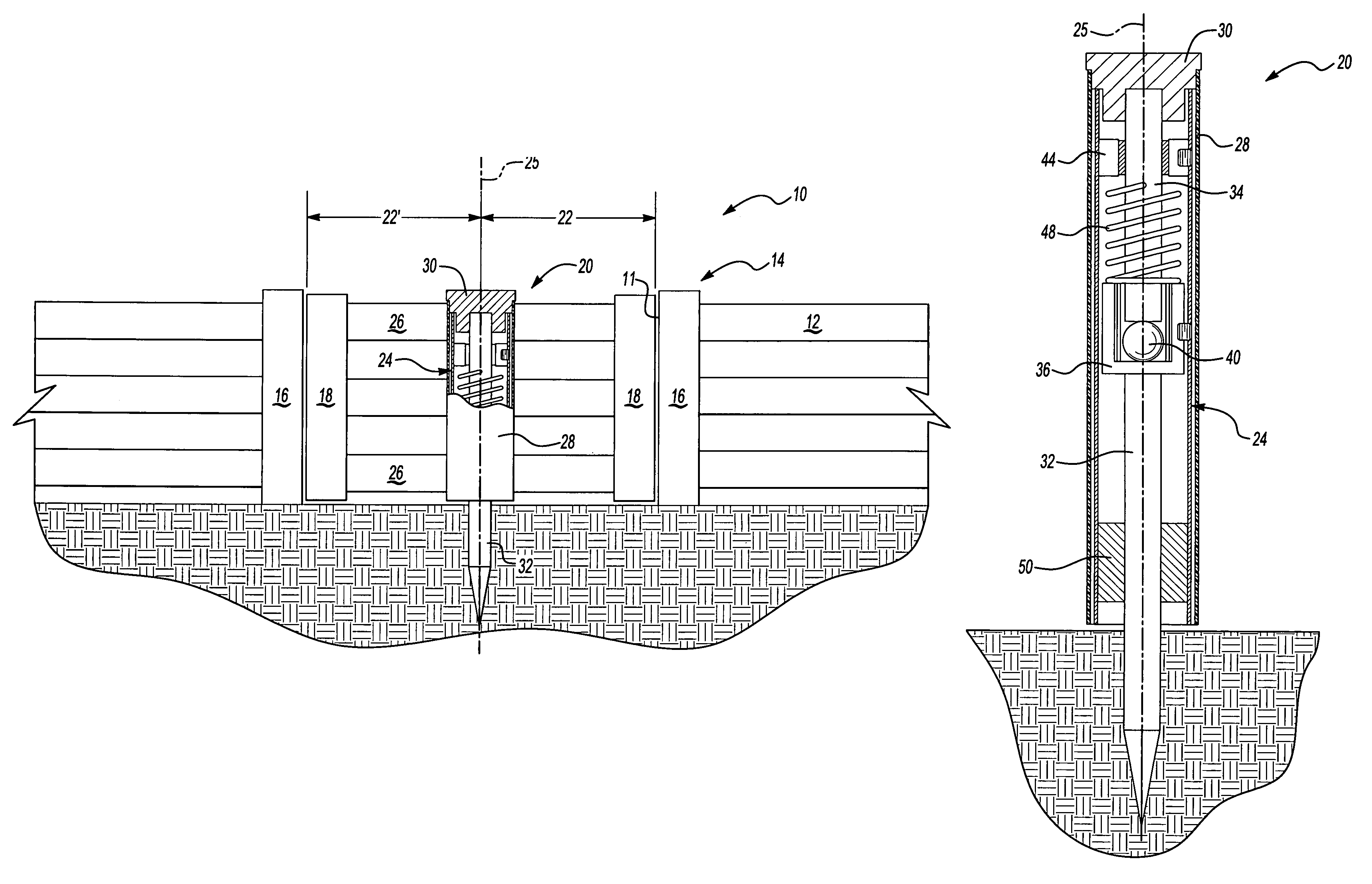 Balanced gate mechanism