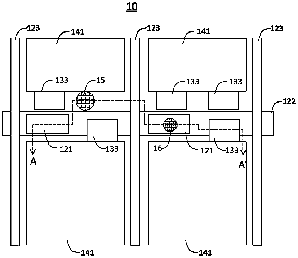 Array substrate and liquid crystal display panel