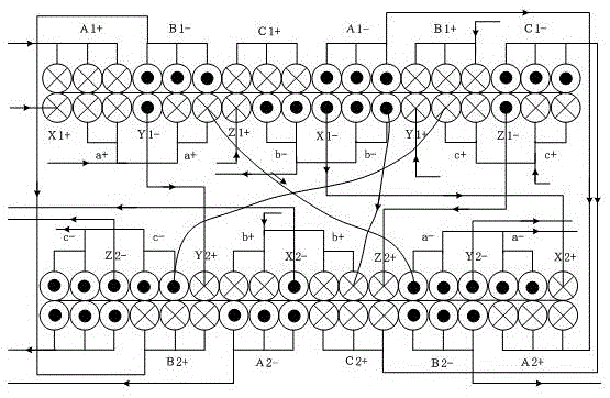 Bearing-free permanent magnetic synchronous generator