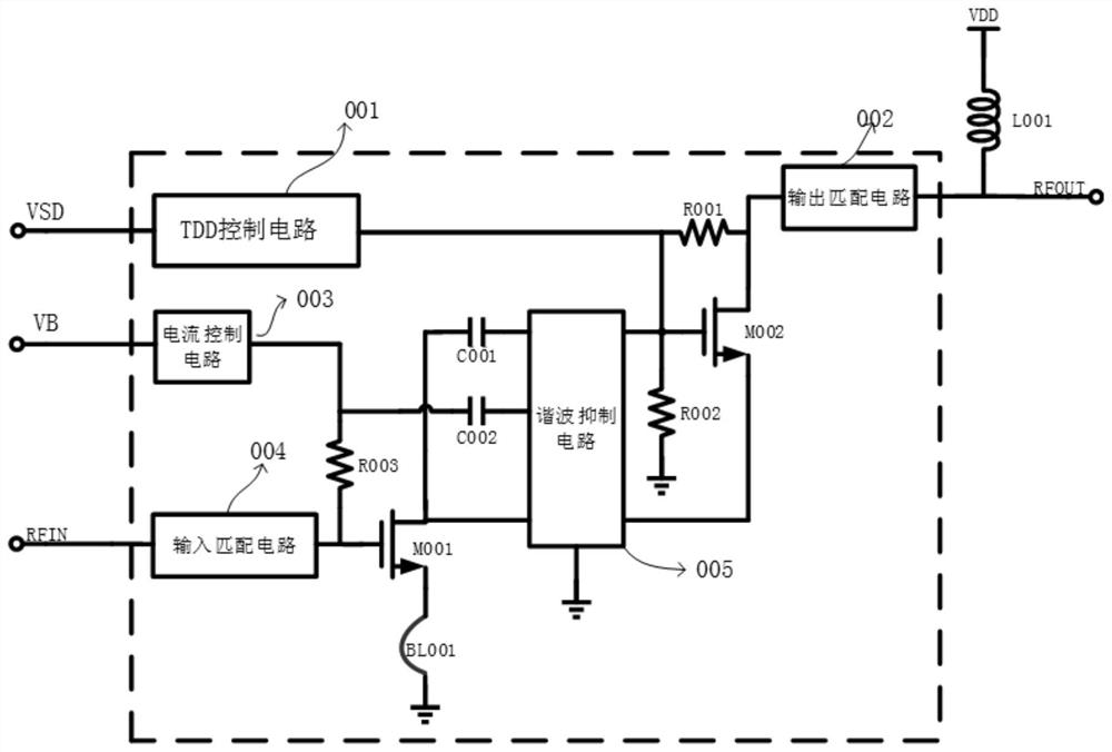 Low noise amplifier and base station radio frequency front end