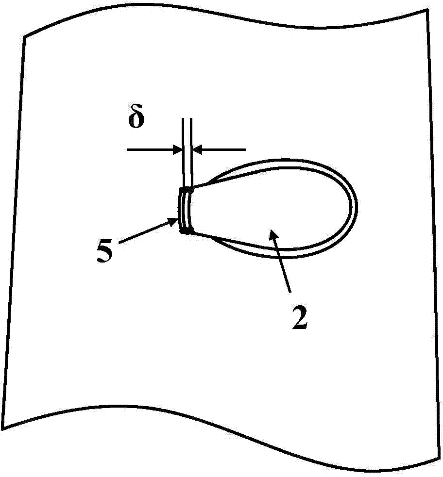 Damping blade with piezoelectric material vibration reduction structure