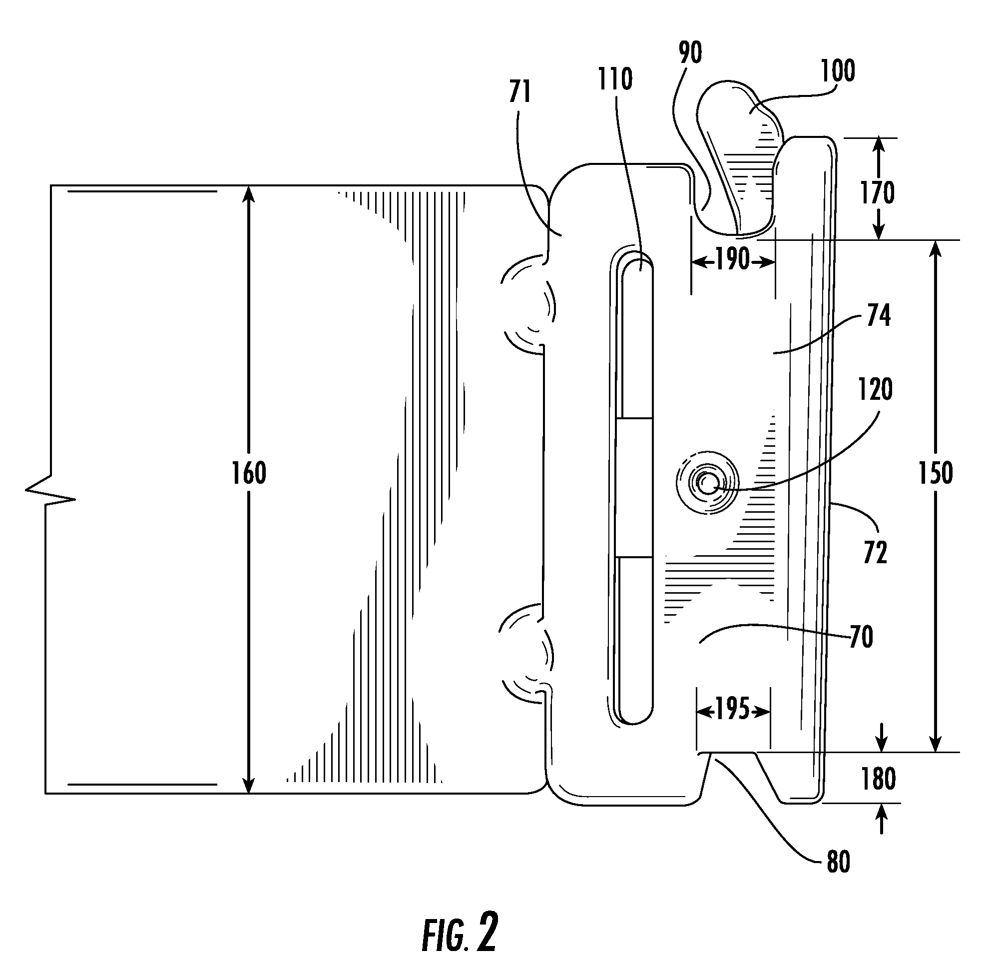 Truck trailer removeable rack