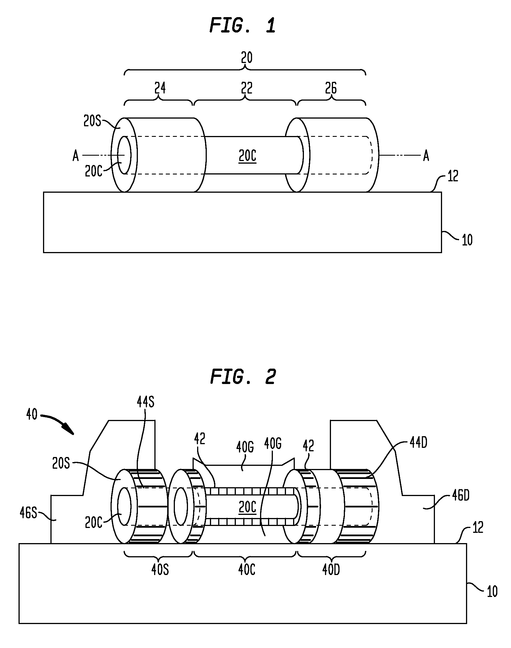 Semiconductor nanostructures, semiconductor devices, and methods of making same