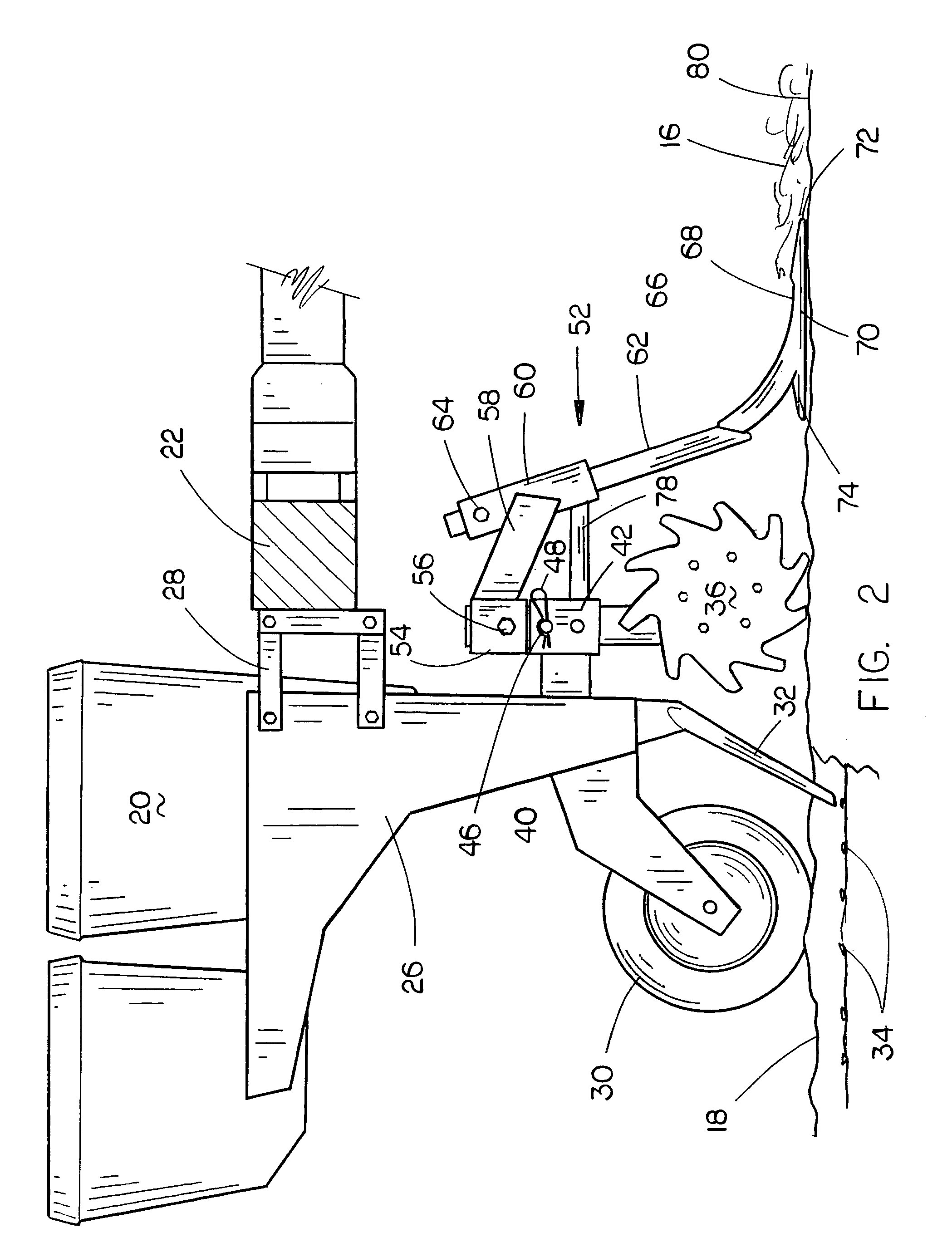 Strip till implement