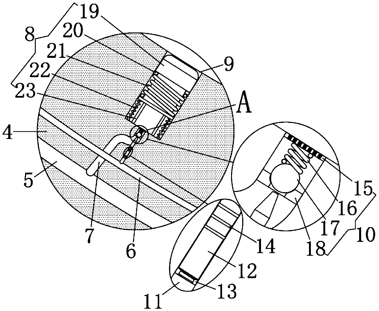 Size-adjustable supporting frame for shoe processing and maintenance