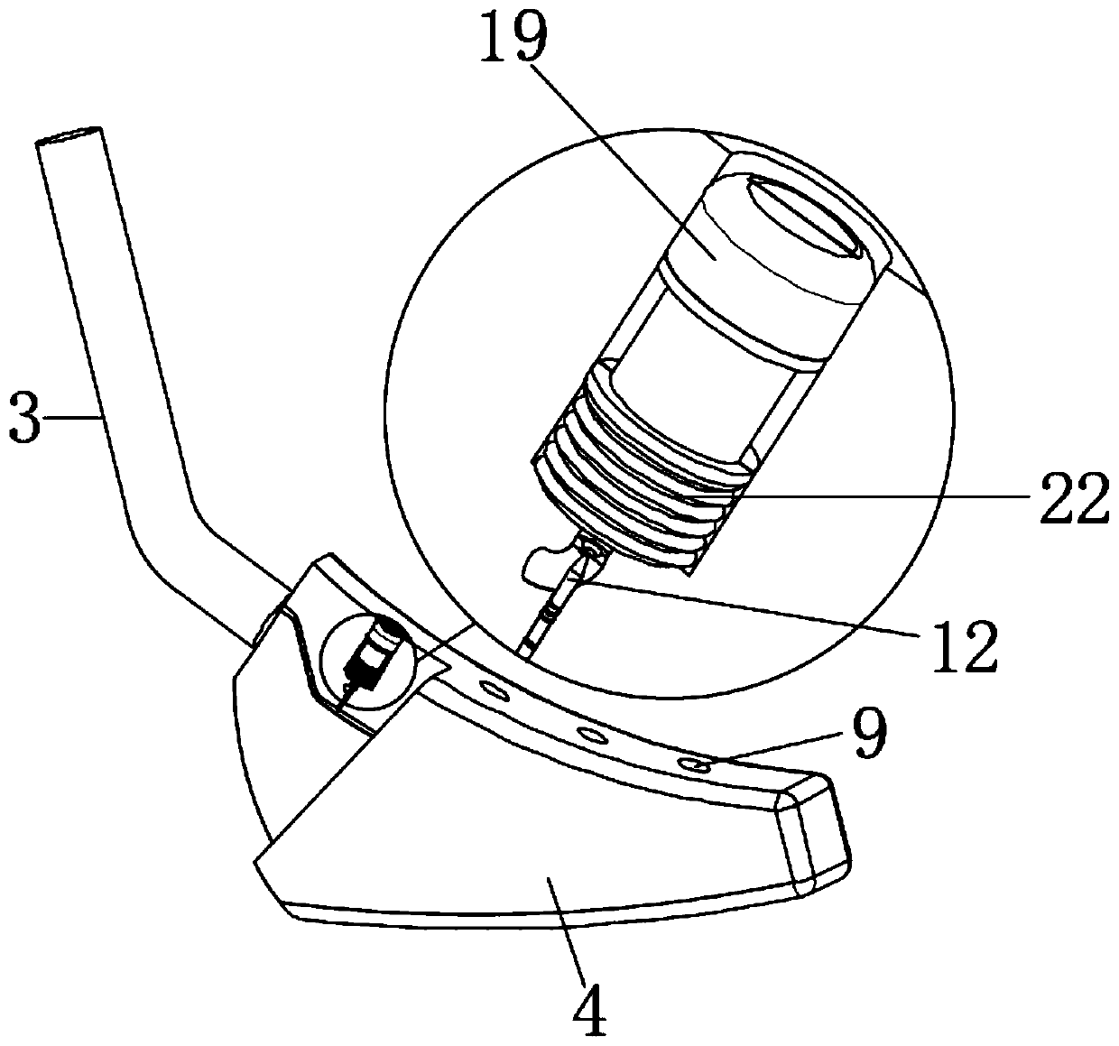 Size-adjustable supporting frame for shoe processing and maintenance