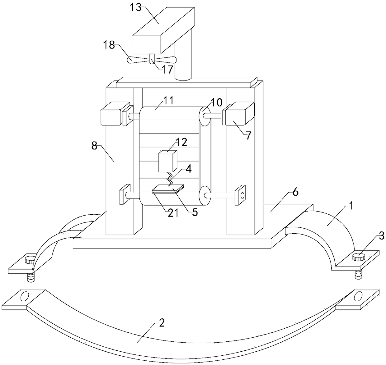 Automatic plugging valve for pipeline bursting