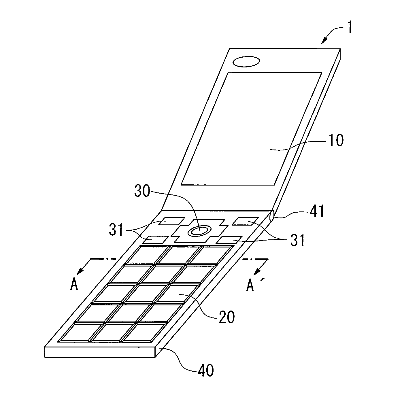 Touch screen-type input device